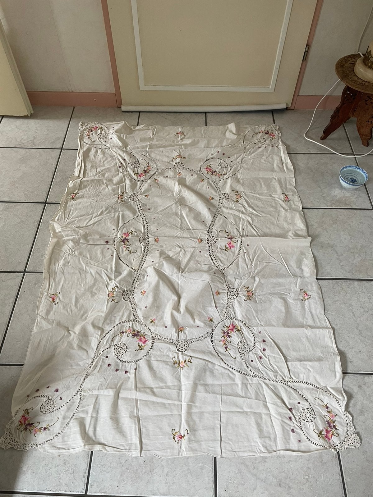 Tafelkleed 145 x 100 cm, Ophalen of Verzenden, Zo goed als nieuw, Rechthoek, Binnen