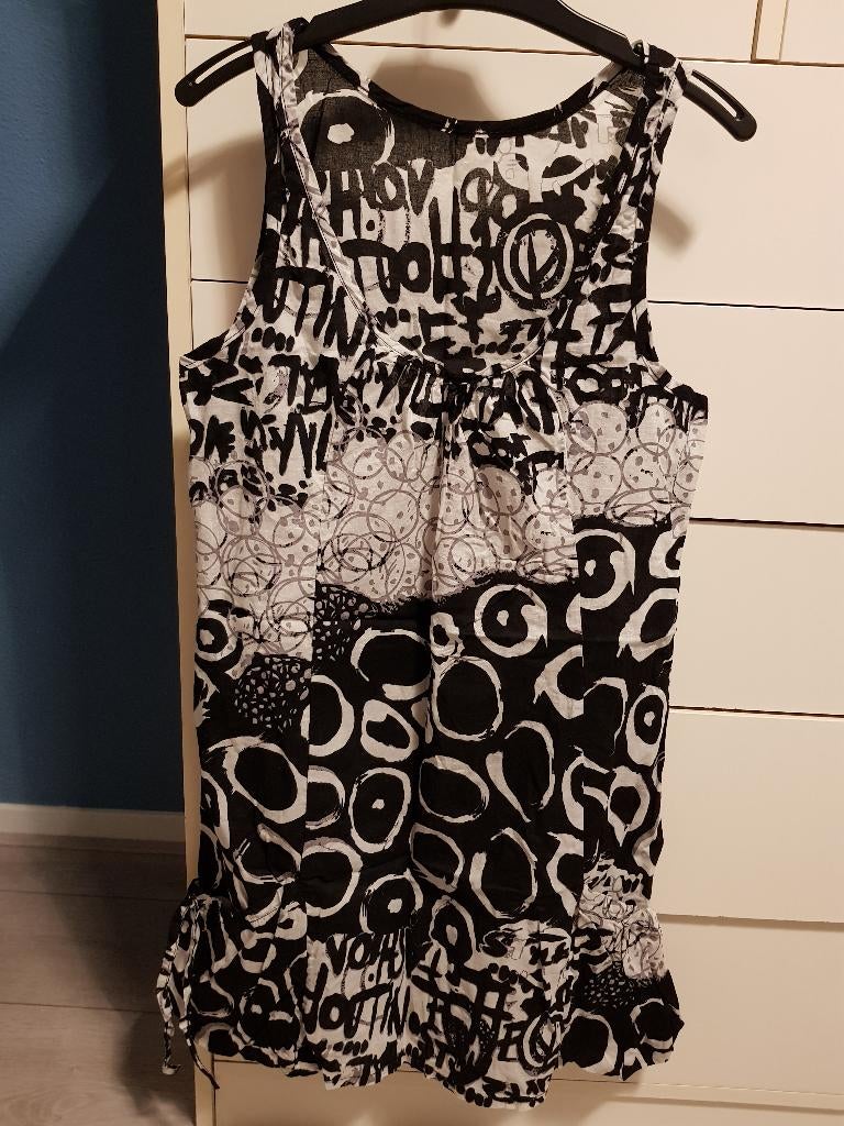 Top / mouwloze tuniek dames -- maat S / 36 -- Miss Etam, Zwart, Ophalen of Verzenden, Zo goed als nieuw, Miss Etam