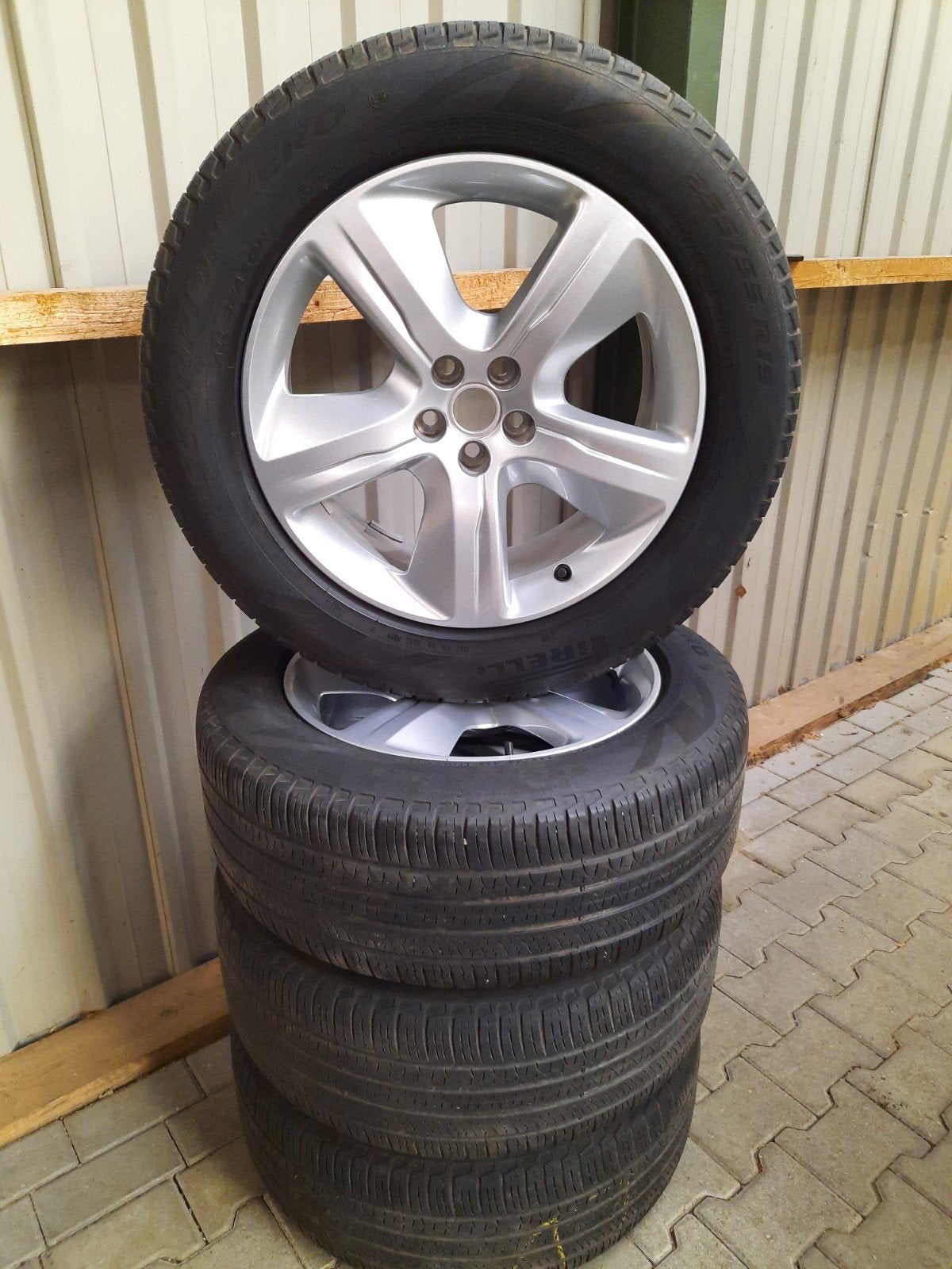 19 inch velgen LAND ROVER RANGE ROVER VELAR JAGUAR VOLVO, Auto-onderdelen, Banden en Velgen, 19 inch, Gebruikt, 255 mm, Banden en Velgen