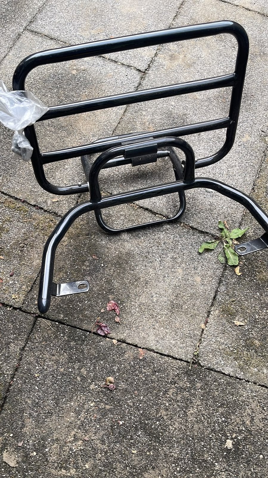Nieuw Rekje voor Scooter of Brommer - Zwart, Fietsen en Brommers, Ophalen, Nieuw