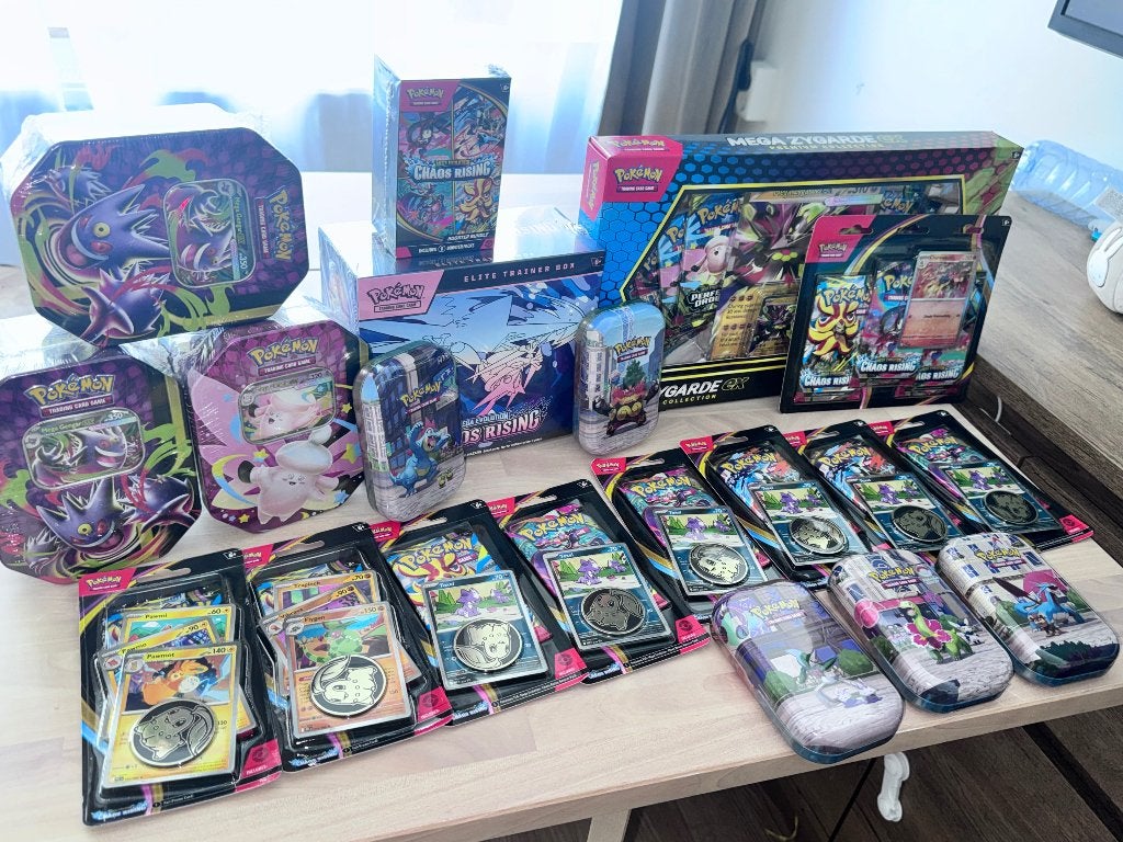 Pokemon Chaos set, Ophalen of Verzenden, Nieuw, Overige typen, Foil