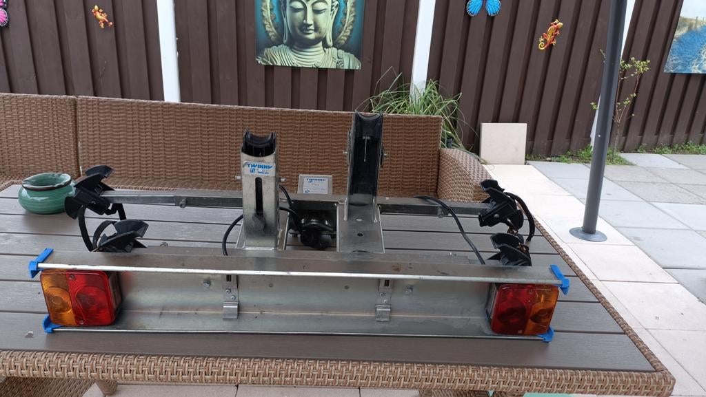 Twinny load plus fietsendrager, Ophalen, Gebruikt, Trekhaakdrager