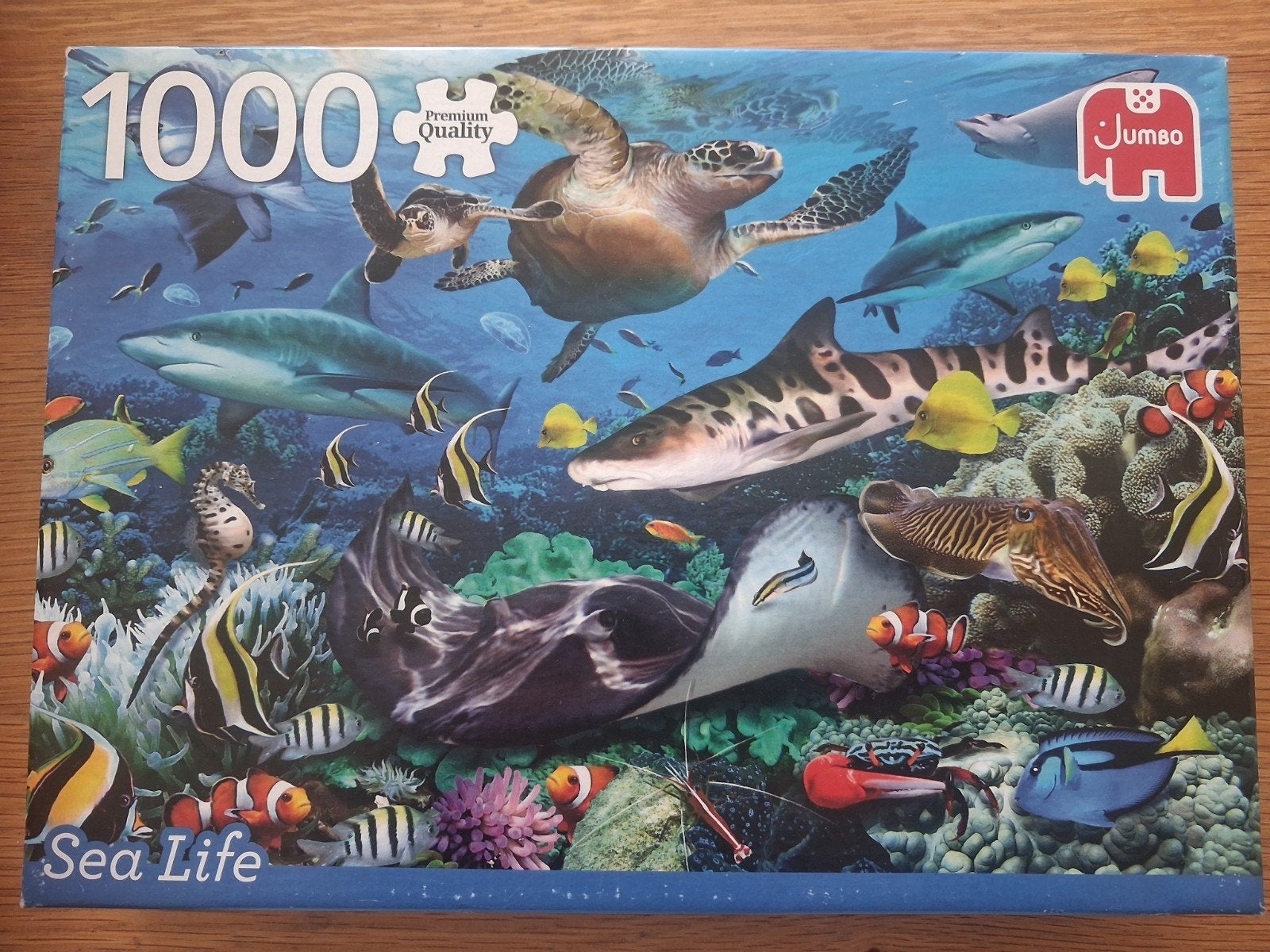 Jumbo puzzel 1000stuks compleet zgan, Ophalen of Verzenden, 500 t/m 1500 stukjes
