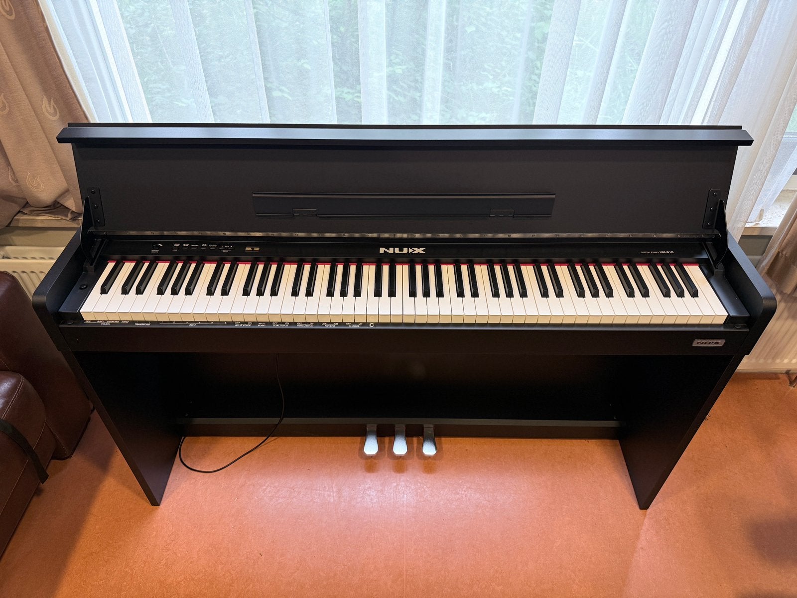 Digital Piano NYX WK310, Ophalen, Zo goed als nieuw, Zwart