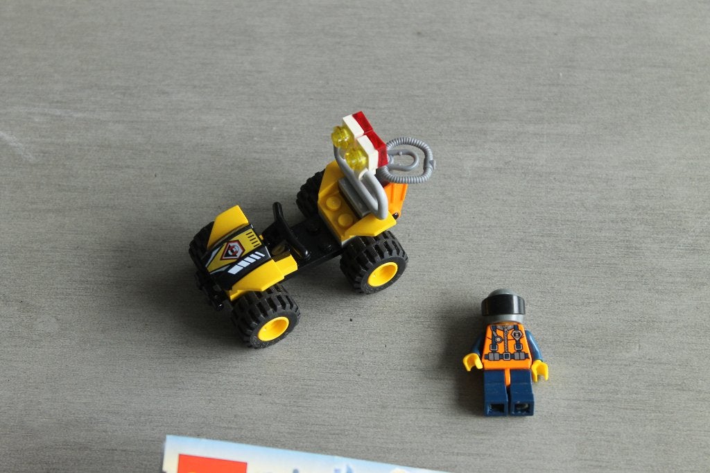 lego world city, quad reddingsbrigade 7042, Compleet, City, Lego, Ophalen of Verzenden