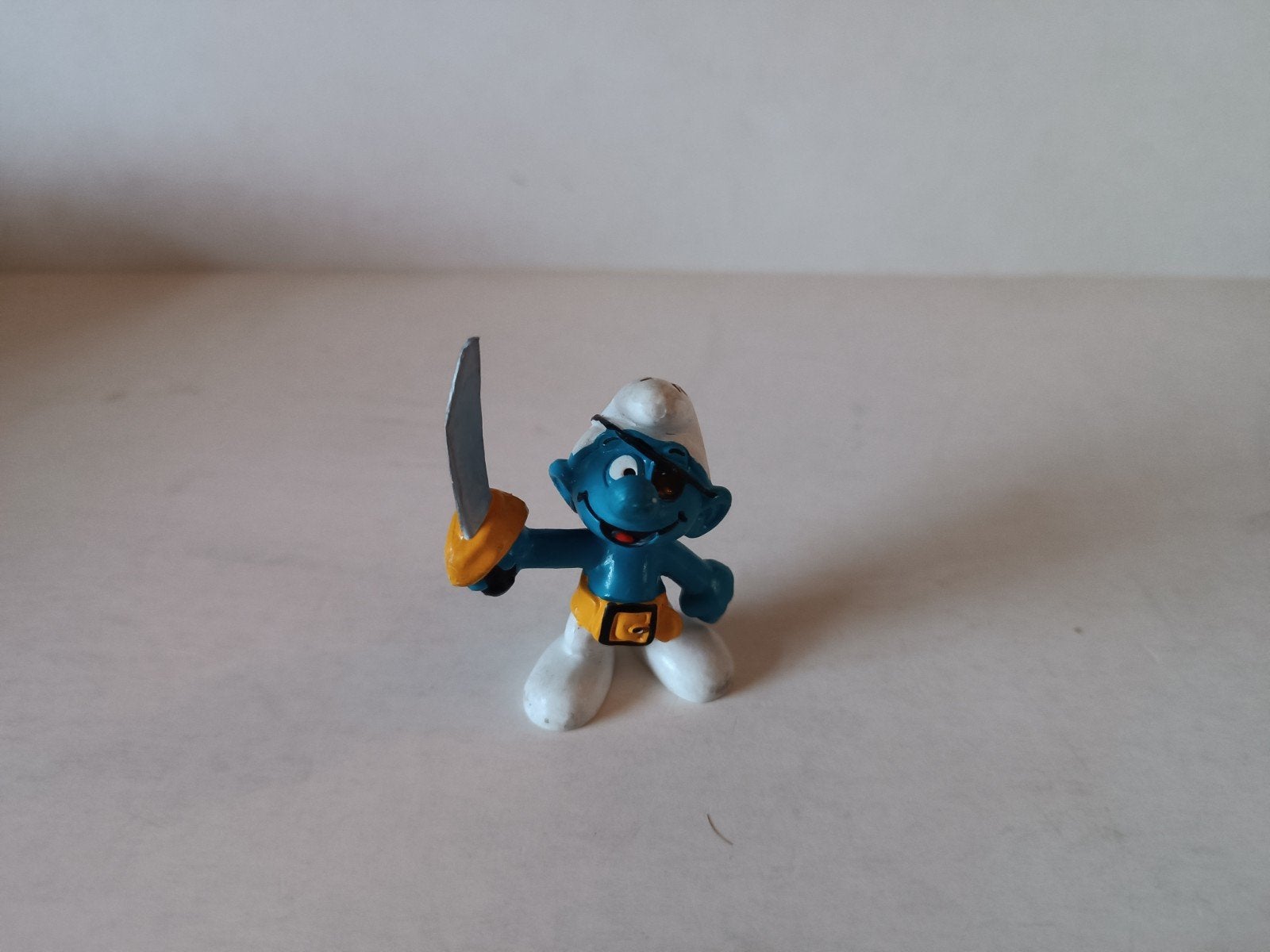 Schleich Smurfen Collectie: Piraten Smurf, Ophalen of Verzenden, Zo goed als nieuw, Verschillende Smurfen, Poppetje, Figuurtje of Knuffel