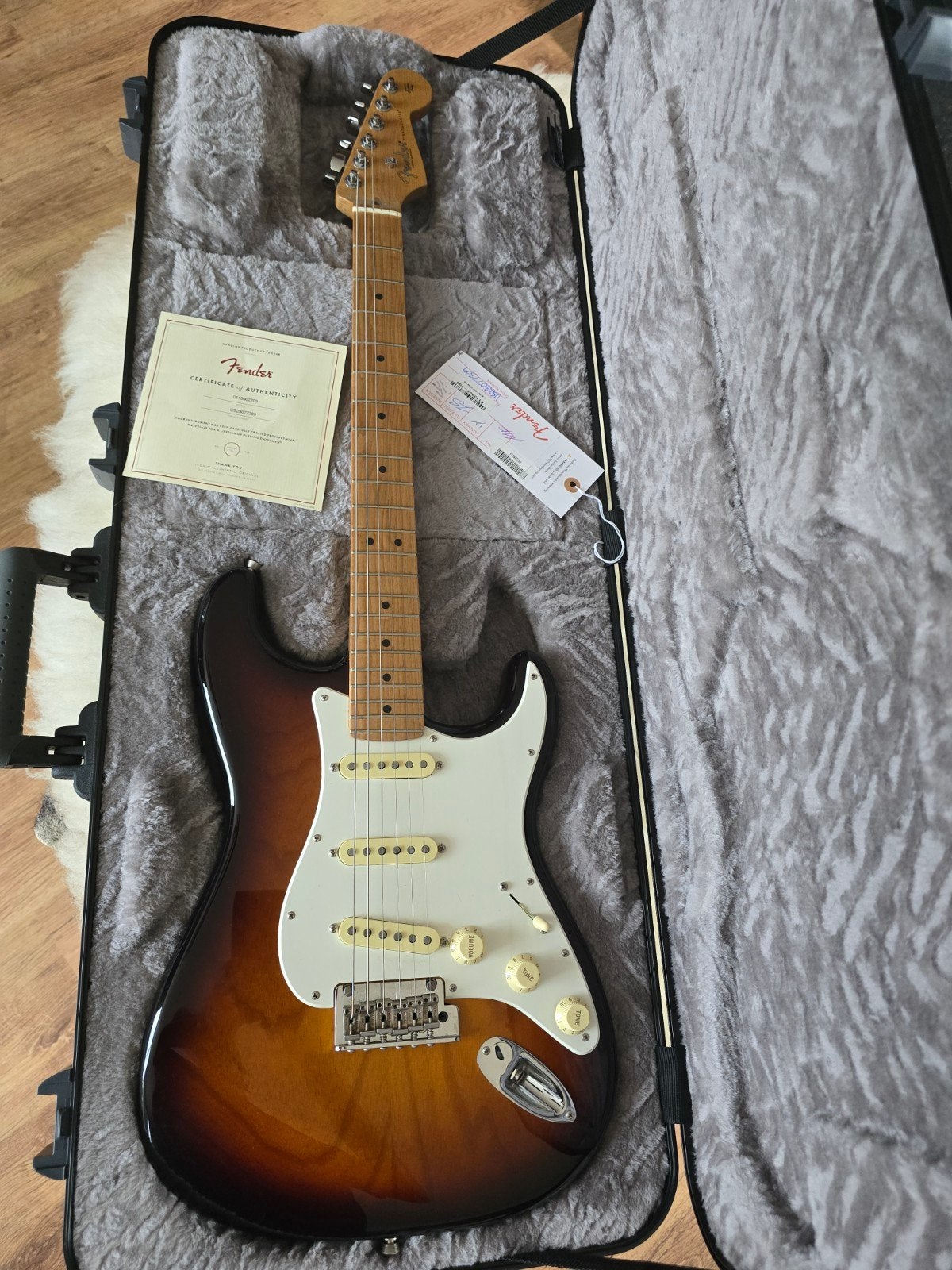 Fender American Professional II LTD Stratocaster, Ophalen of Verzenden, Zo goed als nieuw, Solid body, Fender