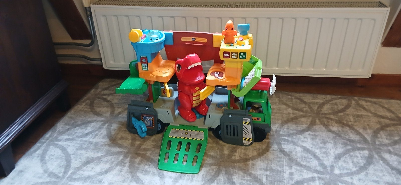 VTech Dieren Dino Transportvoertuig met Geluid, Ophalen of Verzenden, Gebruikt