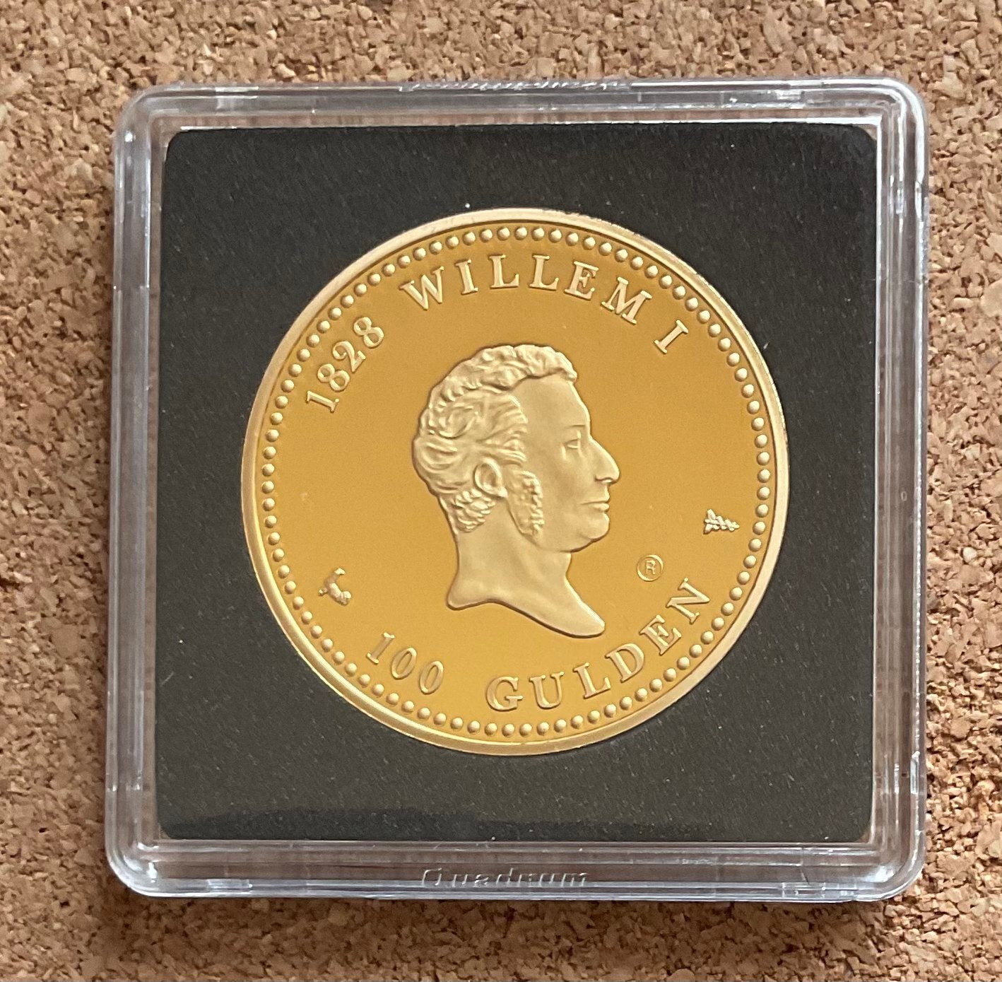 Munt Replica - Nederlandse Antillen 100 gulden 1978., Ophalen of Verzenden, Overige materialen, Nederland