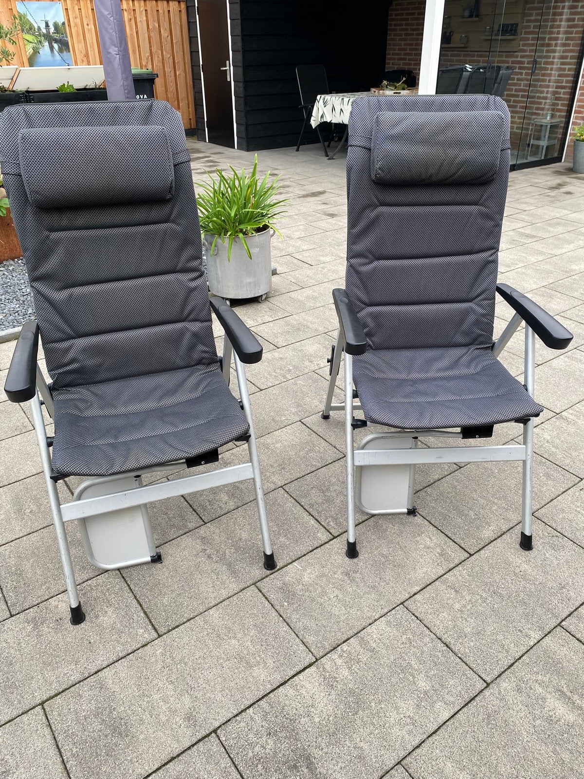 Camping stoelen, Ophalen, Gebruikt