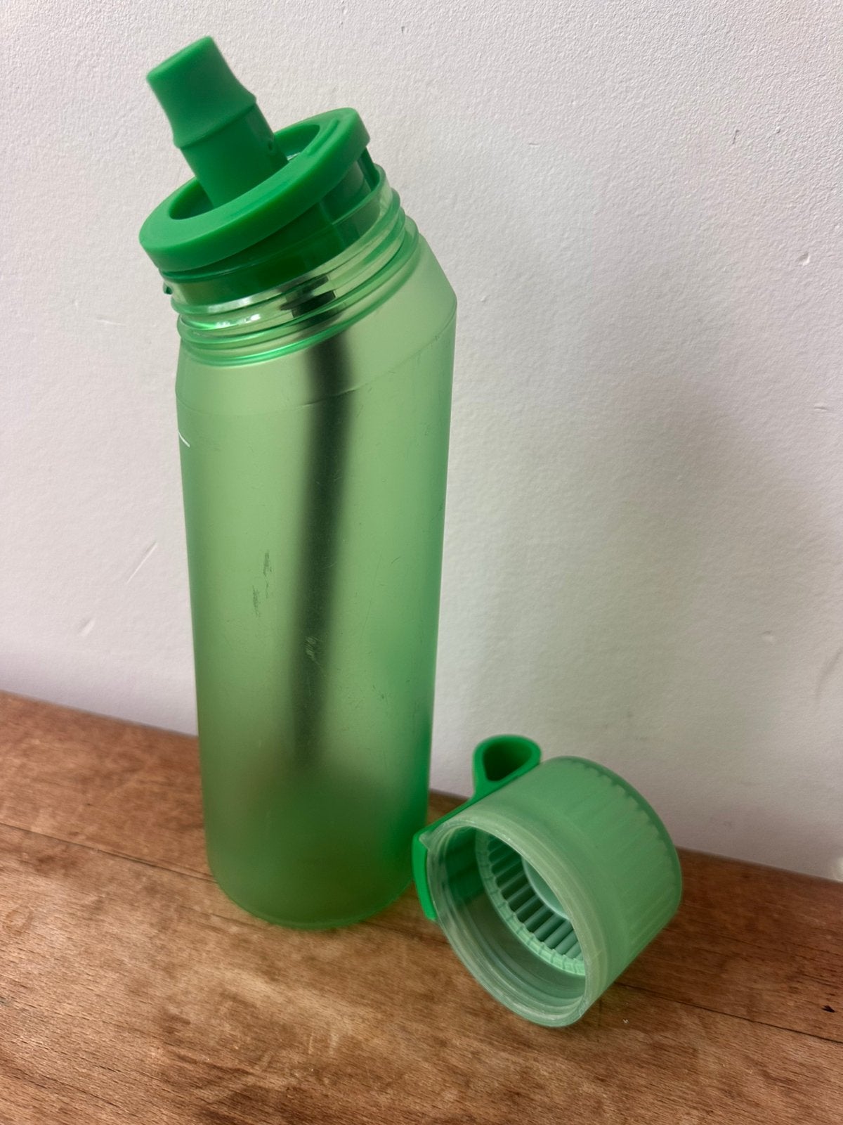 Air up fles groen in mooie staat, Sport en Fitness, Bidons, Ophalen, Gebruikt