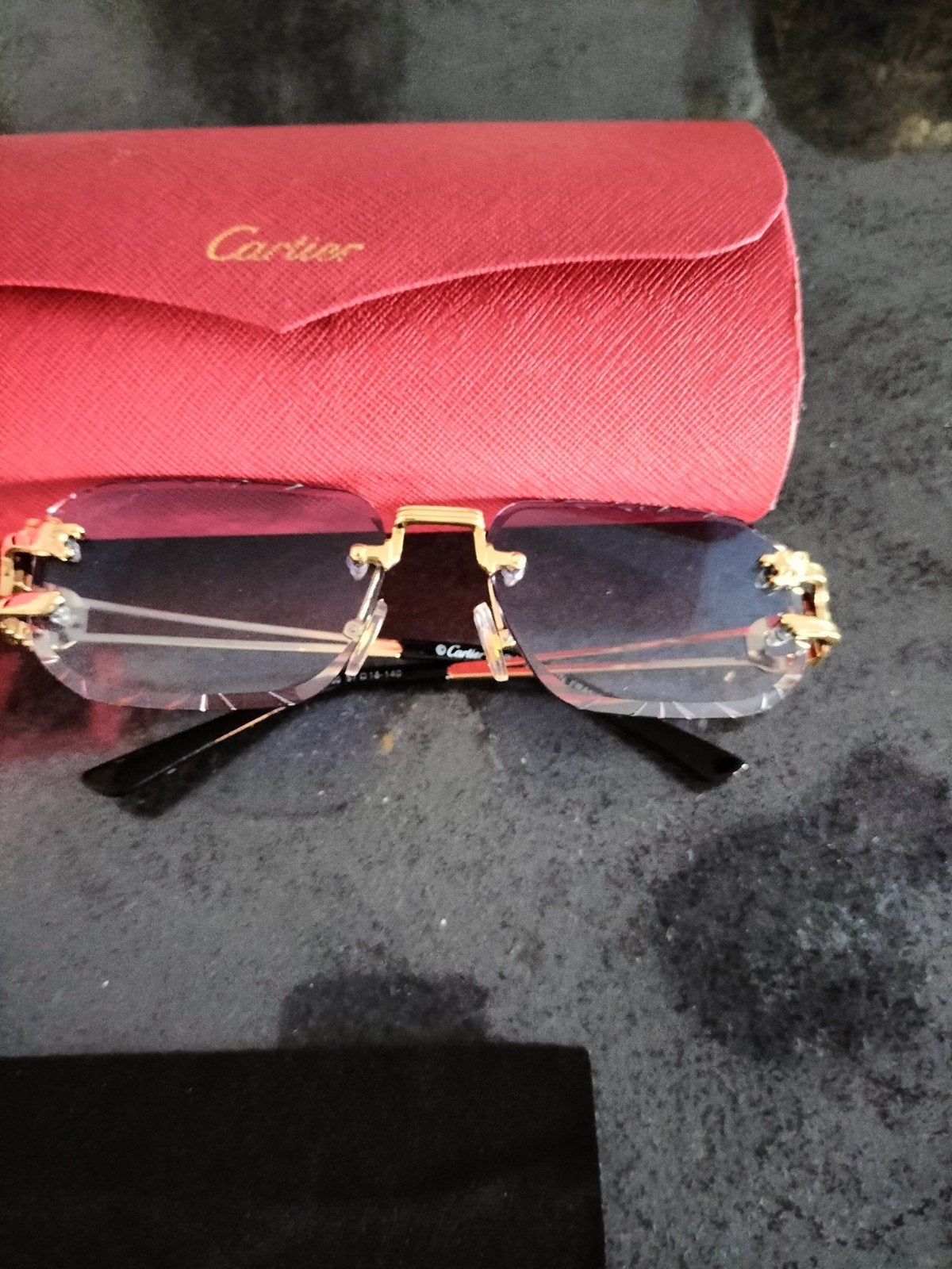 Cartier zonnebril, Sieraden, Tassen en Uiterlijk, Zonnebrillen en Brillen | Heren, Ophalen of Verzenden, Nieuw, Overige merken