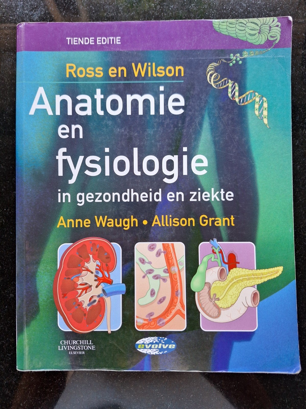 Ross en Wilson: Anatomie en Fysiologie (Tiende Editie), Ophalen of Verzenden, Zo goed als nieuw, Gezondheid en Conditie, Anne Waugh and Allison Grant