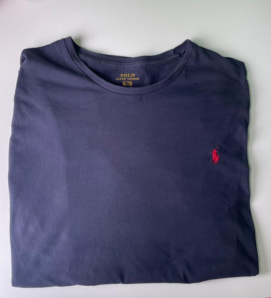 Raulph lauren polo shirt, Kleding | Heren, T-shirts, Ophalen of Verzenden, Zo goed als nieuw, Maat 56/58 (XL), Blauw
