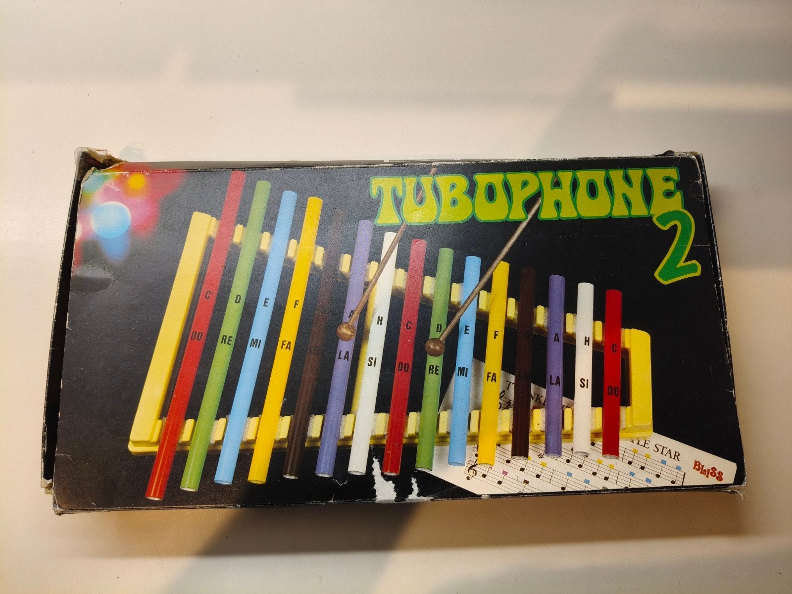 Tubophone 2 Xylofoon - Kleurrijk Muziekinstrument Bliss, Muziek en Instrumenten, Ophalen of Verzenden, Gebruikt