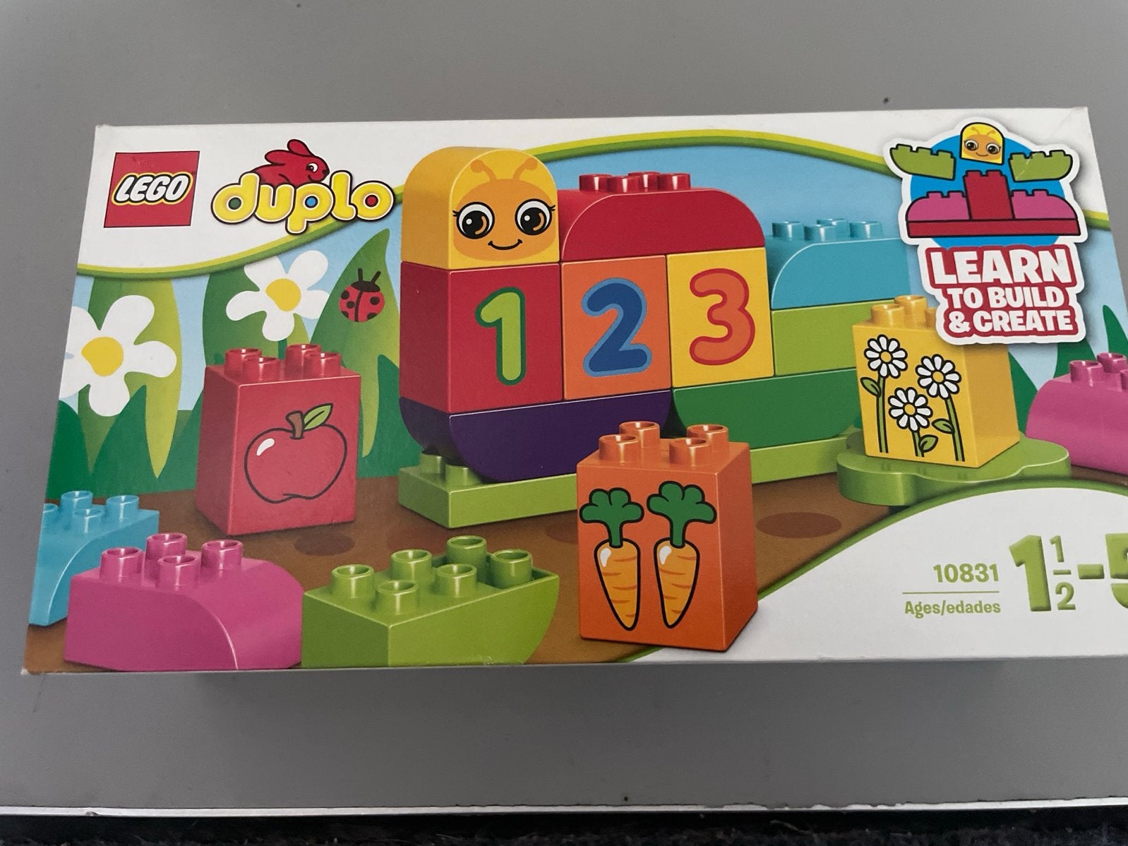 Lego Duplo 10831 Mijn Eerste Rups Vlinder, Overige thema's, Nieuw, Ophalen of Verzenden, Compleet