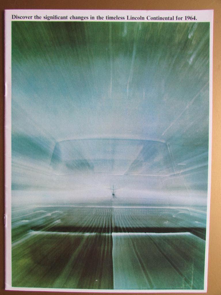 1964 Lincoln prestige brochure, Engels, Ophalen of Verzenden, Zo goed als nieuw, Overige merken