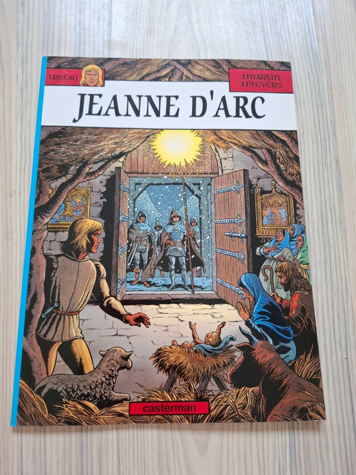 Tristan: Jeanne d'Arc - Stripboek Casterman, Eén stripboek, Ophalen of Verzenden, Gelezen, Martin & Pleijers
