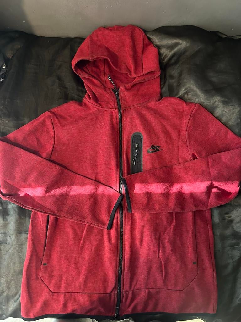 Kids Nike Tech Fleece Trainingspak Rood Maat M, Ophalen of Verzenden