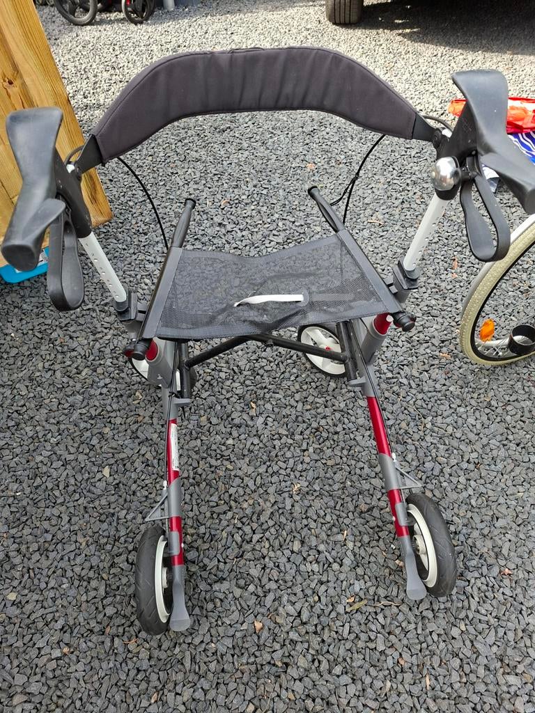 Rollator rood Topro, Diversen, Ophalen of Verzenden
