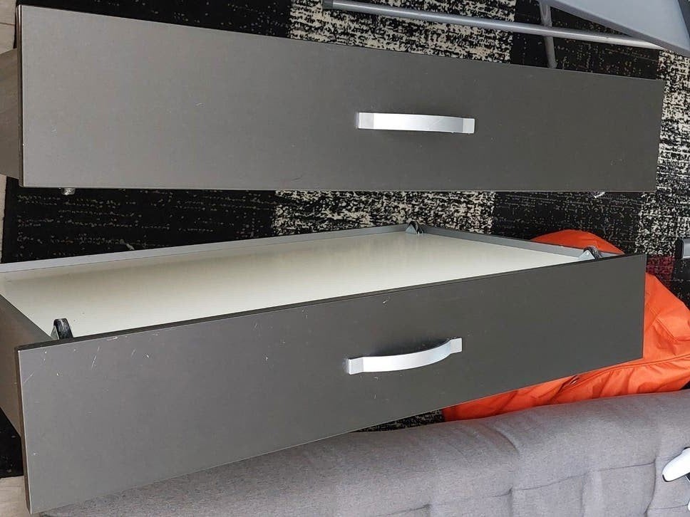 Bedlades van Vroomshoop meubelen - ideaal voor kleine slaapk, Ophalen, Strak, 90 cm, Eenpersoons