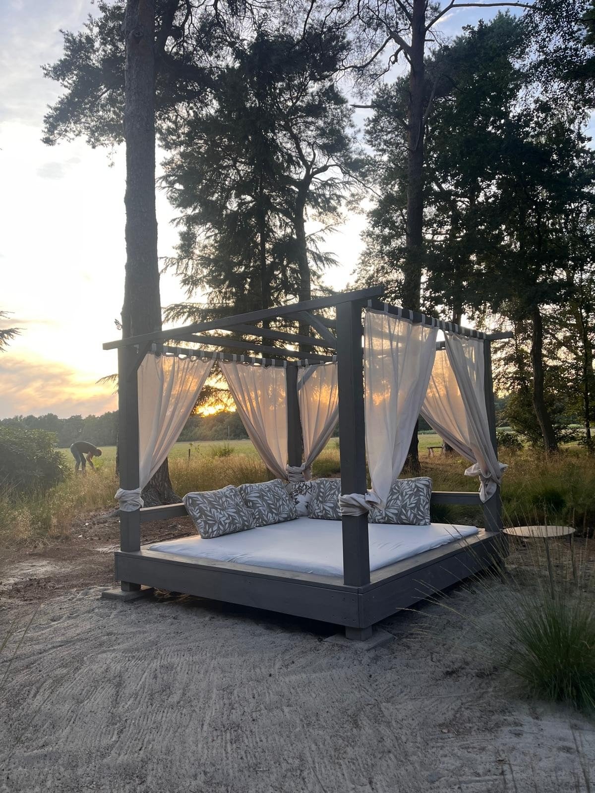 Douglas/steigerhout tuin lounge bed strand bed cabana, Ophalen of Verzenden