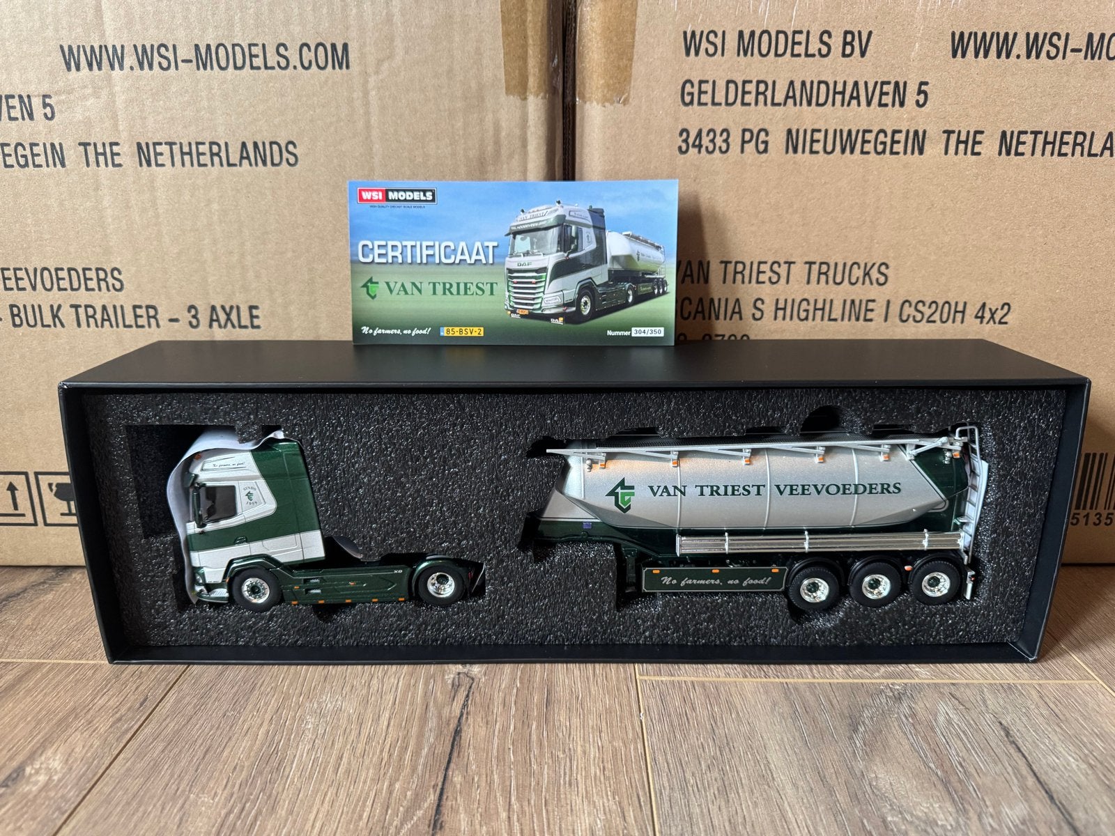 WSI Models daf xg Van Triest Veevoeders, Overige merken, 1:32 tot 1:50, Nieuw, Ophalen of Verzenden