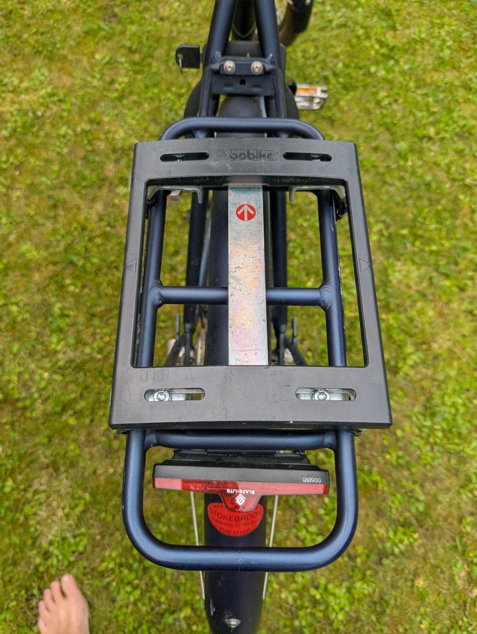 Bobike kinder zitje bagegedrager, Ophalen, Achterzitje, 9 t/m 18 kg, Bobike, fietszitje voor achterop.