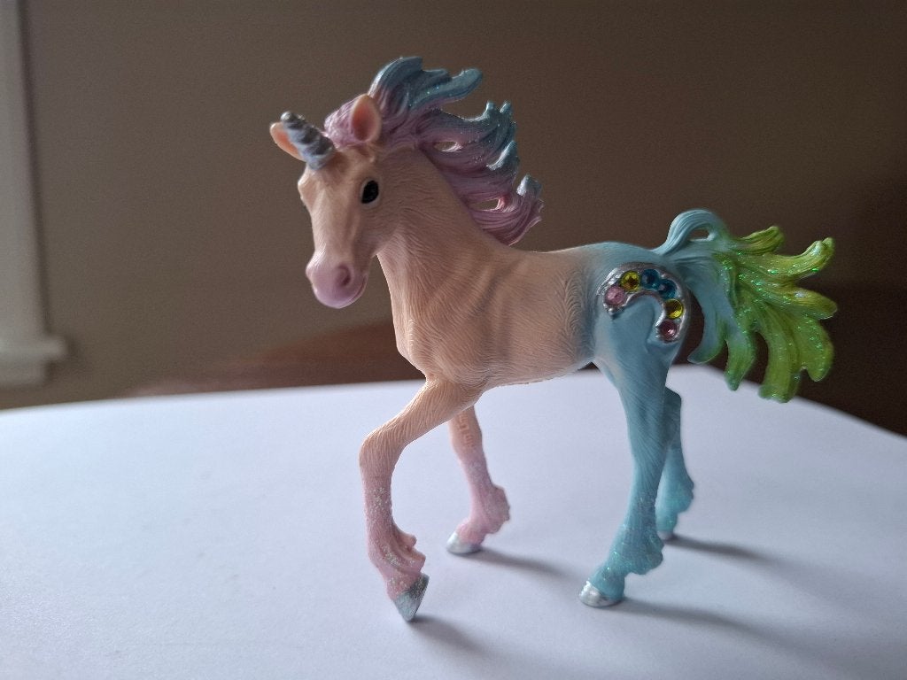 Schleich paarden/eenhoorns klein, Verzamelen, Ophalen of Verzenden, Zo goed als nieuw