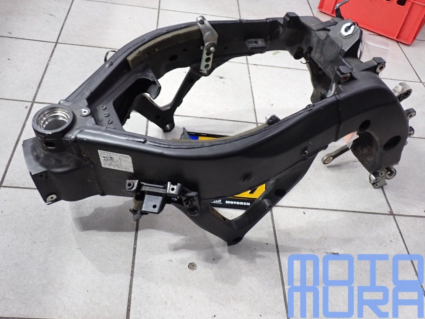 Yamaha R6 2008 2016 RJ15 frame met NL kenteken kader rj15 YZ, Ophalen, -, -, -