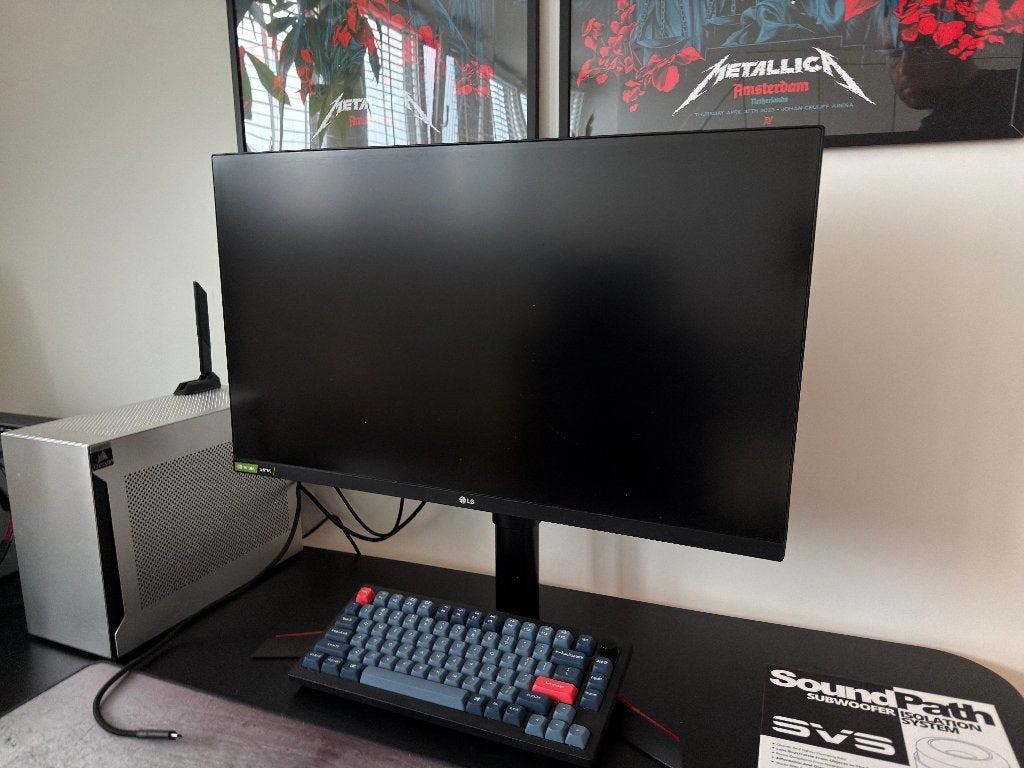 LG 27GL850 27" 2K 1440p Gaming Monitor, IPS, Minder dan 1 ms, Zo goed als nieuw, HDMI