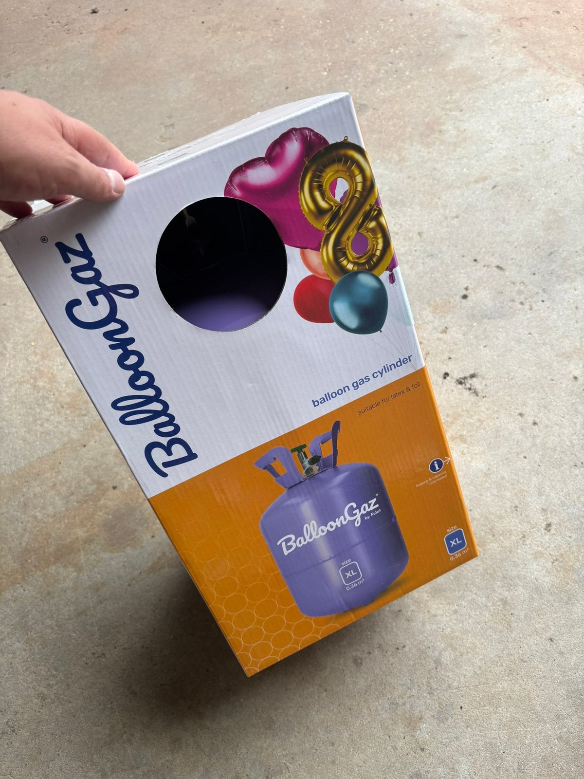 Helium ballon gas - nieuw/ongebruikt + 2 x ballonboost gel, Ophalen, Nieuw, Versiering
