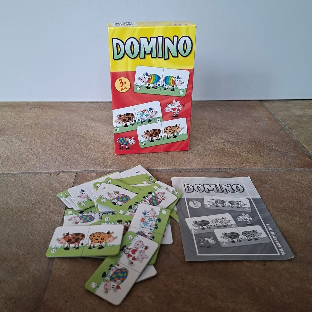 Dieren domino 3+ jaar, Vijf spelers of meer, Ophalen of Verzenden, Gebruikt