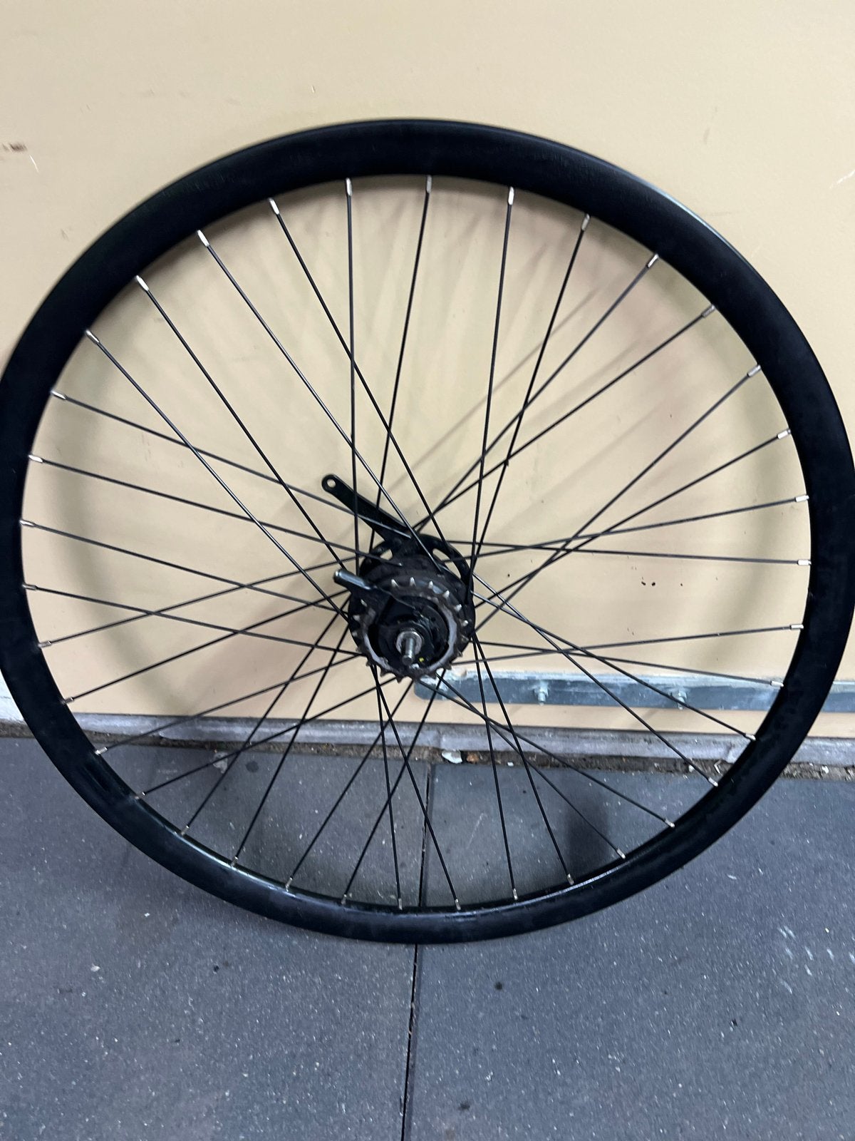 Gazelle Fietswiel met Shimano Nexus naafversnelling, Fietsen en Brommers, Wiel, Gebruikt, Ophalen of Verzenden, Aluminium