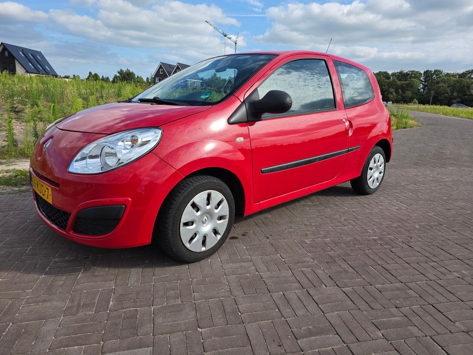Renault Twingo 1.1 2009 Rood, Voorwielaandrijving, Twingo, 31 €/maand, 4 cilinders