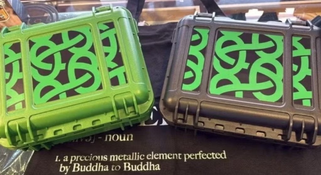 BUDDHA TO BUDDHA / LIMITED JEWELRY BOX GROEN / ZWART € 39,95, Ophalen of Verzenden, Nieuw, Zwart, Kunststof of Plastic