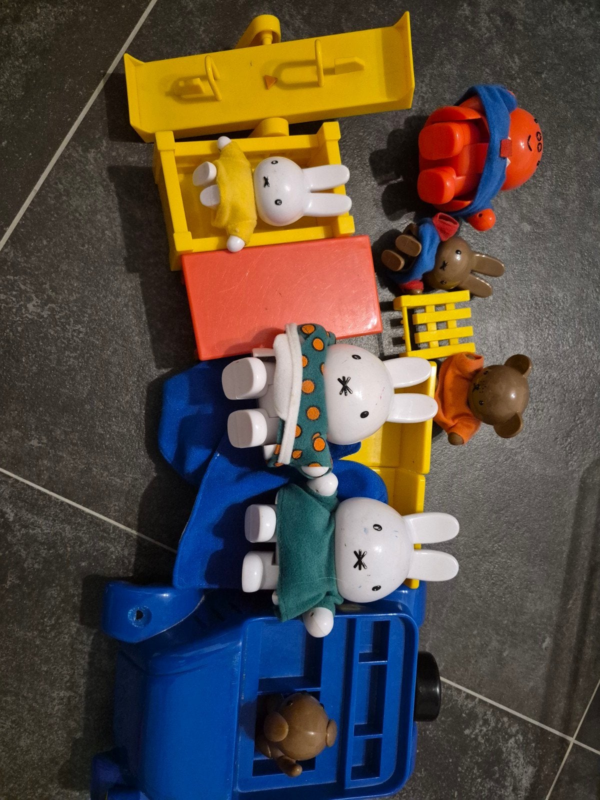 Nijntje Speelgoed Set - Dick Bruna Figuren, Ophalen, Gebruikt, Jongen of Meisje