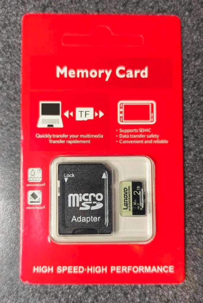 2 TB Micro SD kaart  € 5,00 LEES de TEKST A.U.B!  is NIEUW, Computers en Software, RAM geheugen, Overige soorten, Nieuw, Ophalen of Verzenden