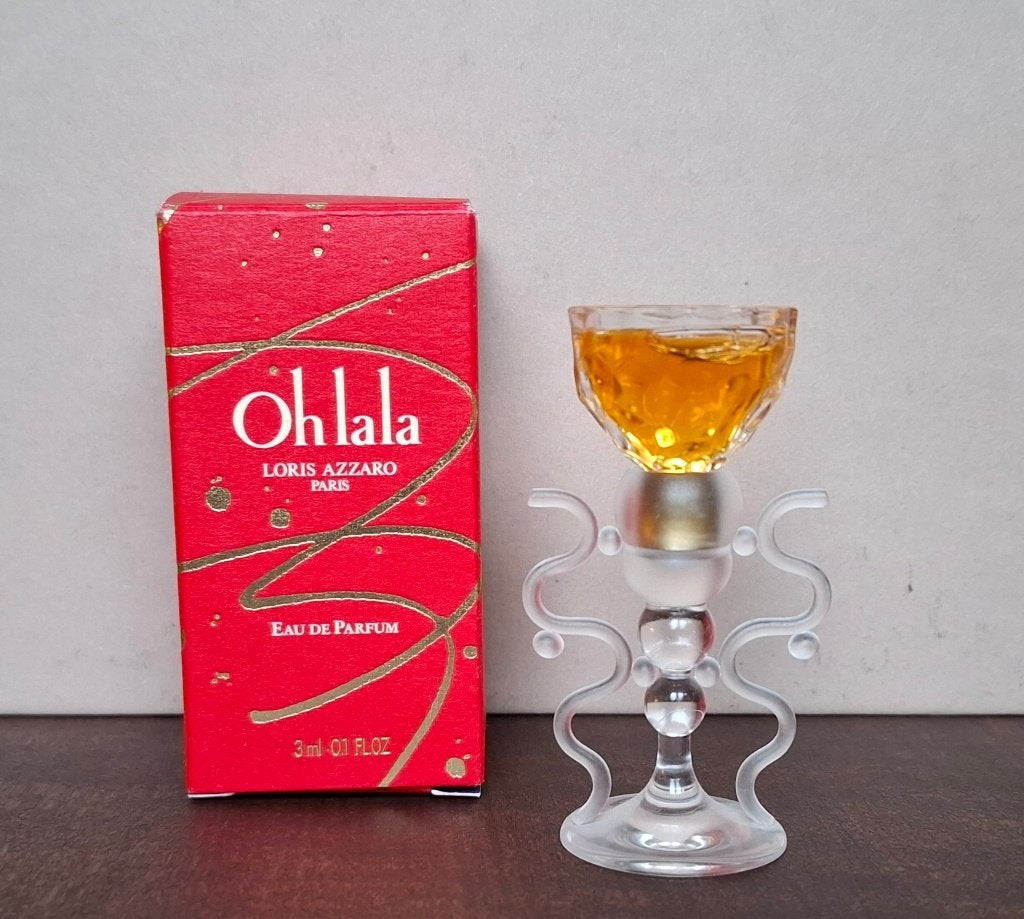 Loris Azzaro vintage parfum miniatuur 3ML, Verzamelen, Ophalen of Verzenden, Nieuw, Miniatuur, Gevuld