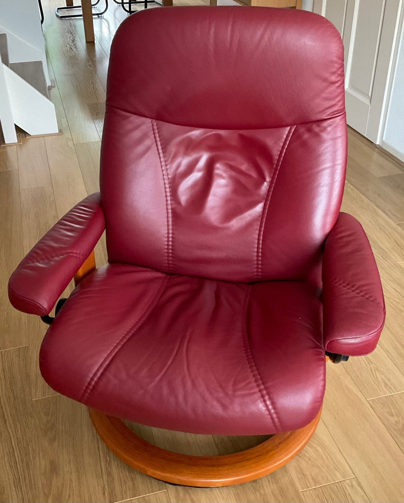 Stressless fauteuile, Ophalen, Gebruikt, Leer, Modern