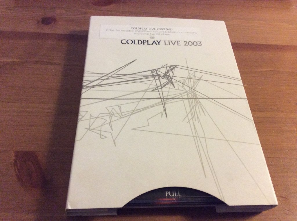 Coldplay live 2003 dvd + cd, Gebruikt, Alle leeftijden, Ophalen of Verzenden, Concert