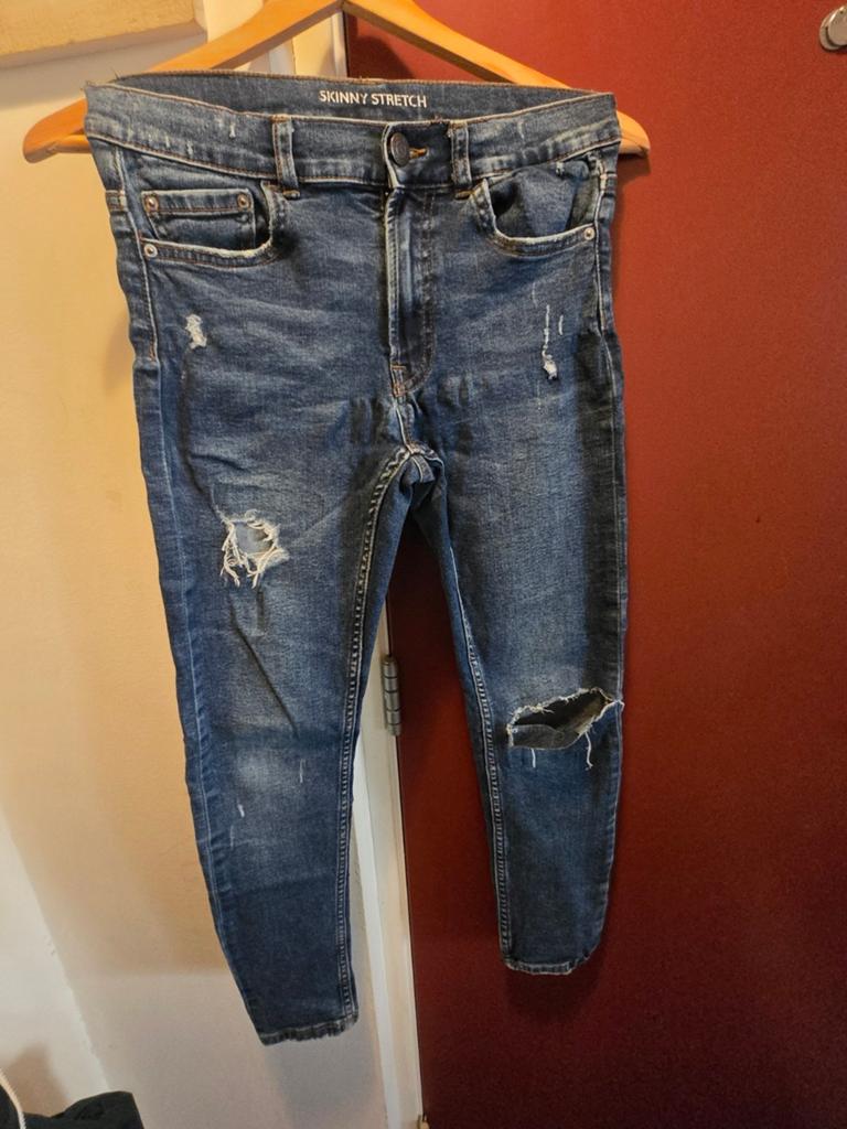 Zara Skinny Stretch Jeans Dames - Maat 152 (11-12 jaar), Ophalen, Blauw, Zara, Overige jeansmaten