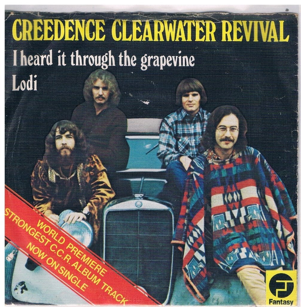 Cred Clearwater revival  i heard it through the grapevine, Ophalen of Verzenden, Gebruikt, Pop