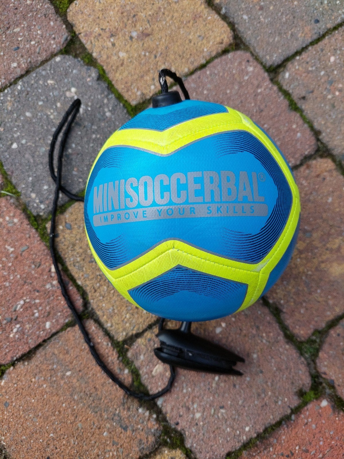 Originele leren mini soccer bal / techniek training bal, Maat S, Ophalen of Verzenden, Zo goed als nieuw, Bal