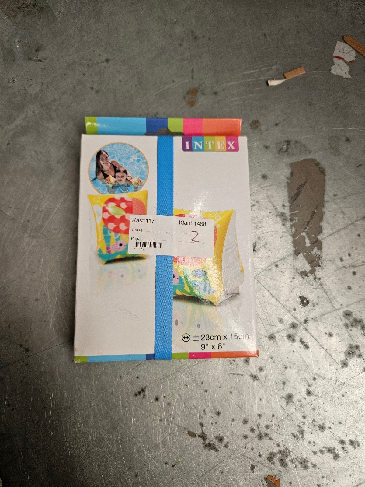 Nieuwe Intex zwembandjes voor kinderen, Ophalen