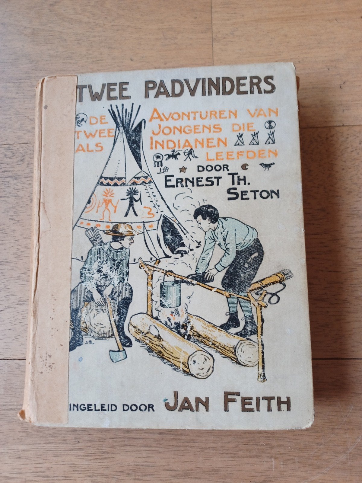 Twee Padvinders - Ernest Th. Seton - Vintage Boek, Ophalen of Verzenden, Ernest Th. Seton