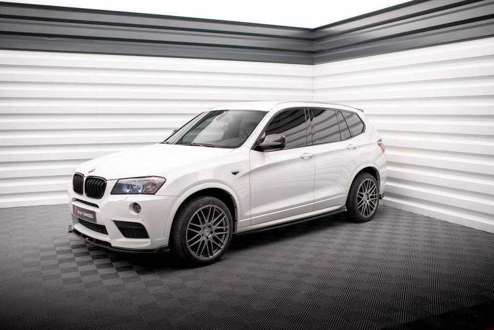 Voorlip spoiler sideskirt diffuser - BMW X3 M-Pack 10-14, Ophalen of Verzenden