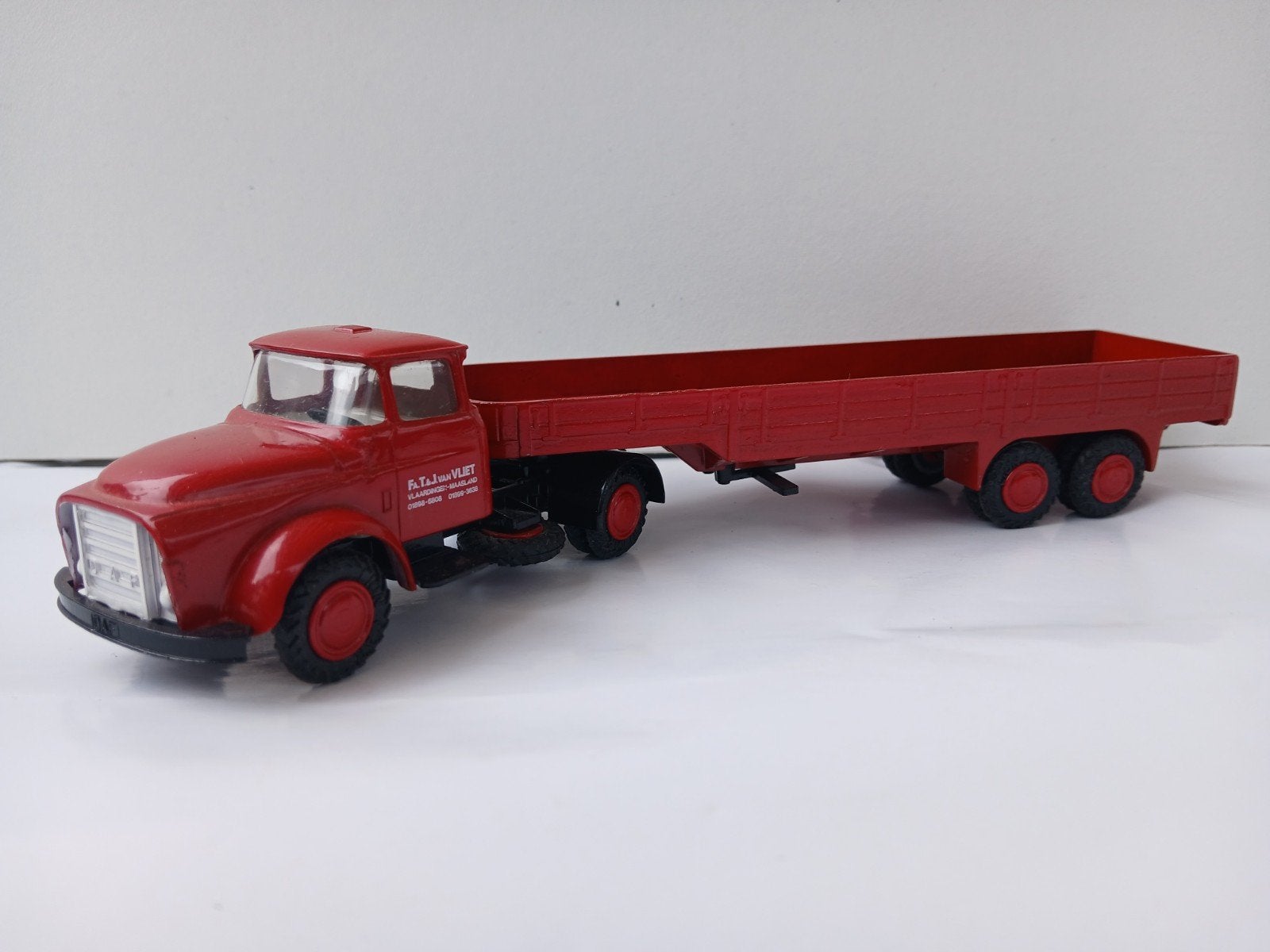 Lion Car DAF torpedo met oplegger., Ophalen of Verzenden, Nieuw, Bus of Vrachtwagen, Lion Toys