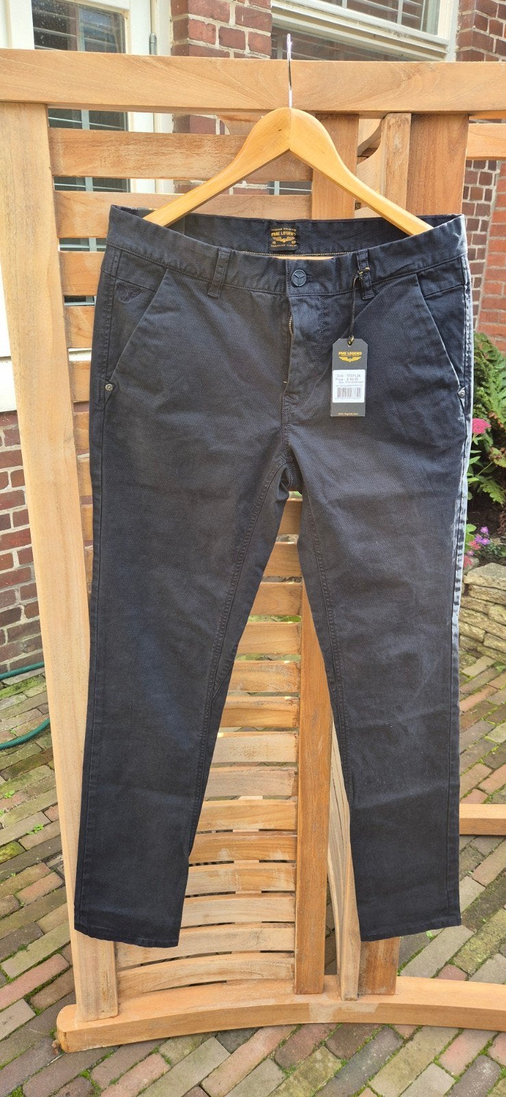 PME Legend Chino Allover Printed - Nieuw met kaartjes, Kleding | Heren, Zwart, Nieuw, Overige maten, Ophalen of Verzenden