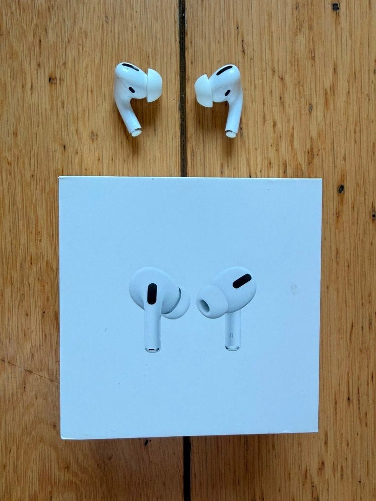 Apple AirPods Pro 1 – los (geen case!) incl. oordopjes, Telecommunicatie, In gehoorgang (in-ear), Ophalen of Verzenden, Zo goed als nieuw